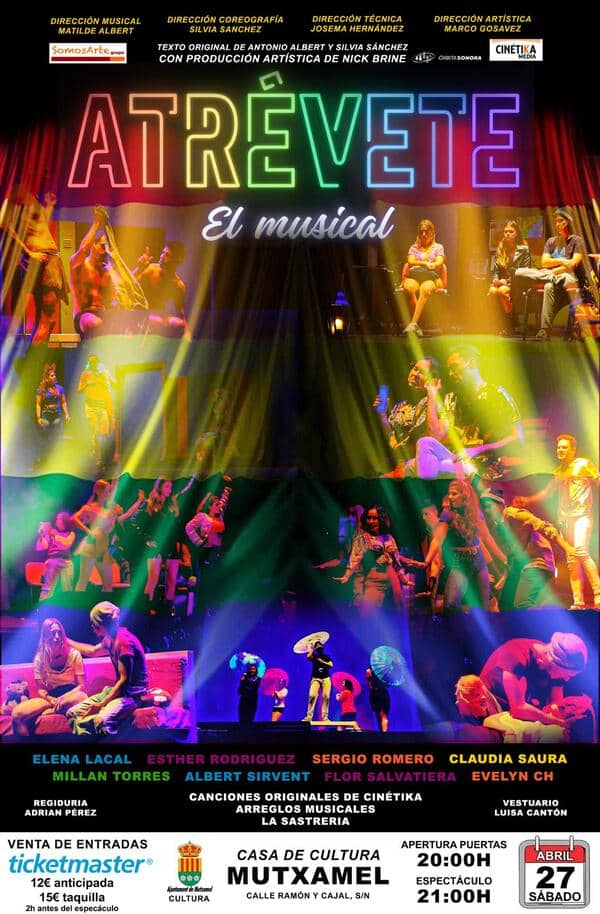 atrevete-el-musical-cartel-mutxamel-abril-2024